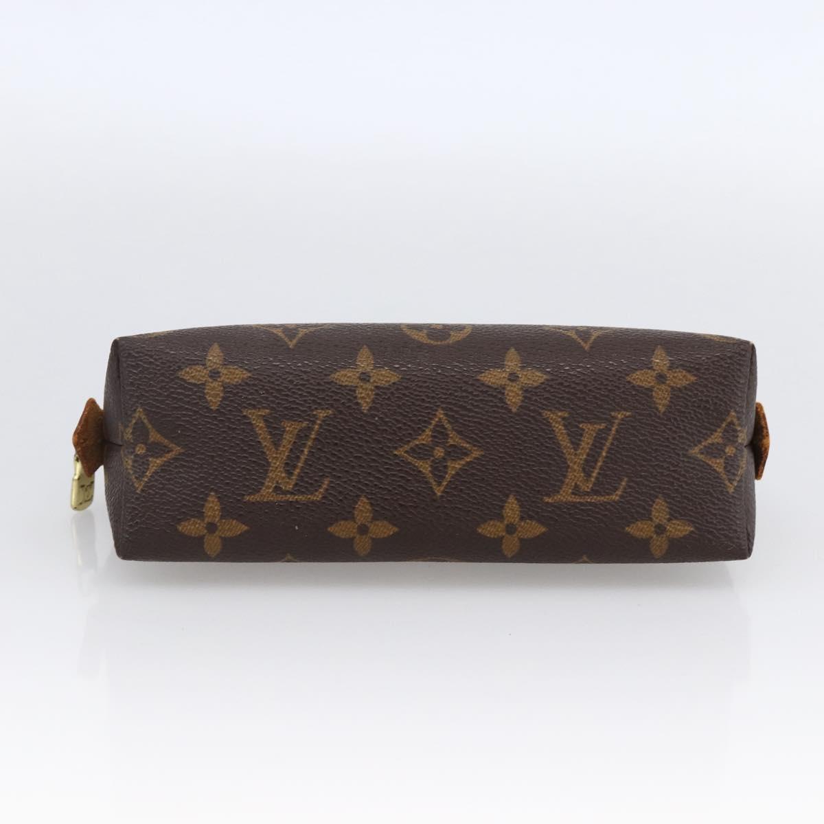 LOUIS VUITTON Monogram Pochette Cosmetic PM Pouch M43998 LV Auth hk3575