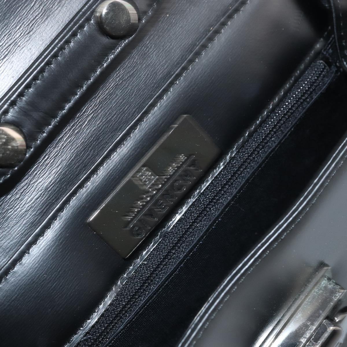 GIVENCHY Hand Bag Leather 2way Black Auth hk3584