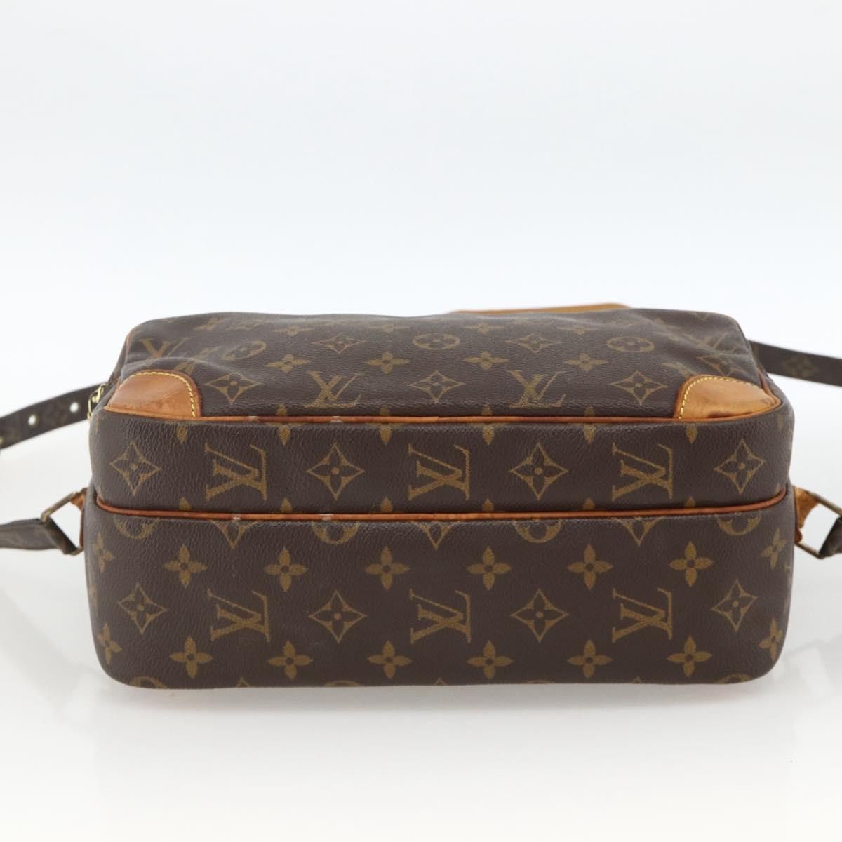 LOUIS VUITTON Monogram Nile Shoulder Bag M45244 LV Auth hk3634