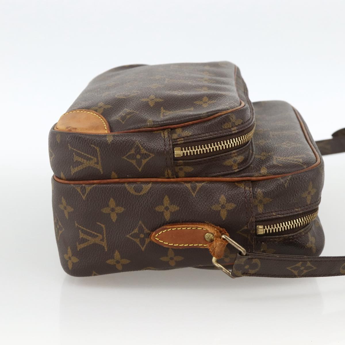 LOUIS VUITTON Monogram Nile Shoulder Bag M45244 LV Auth hk3634
