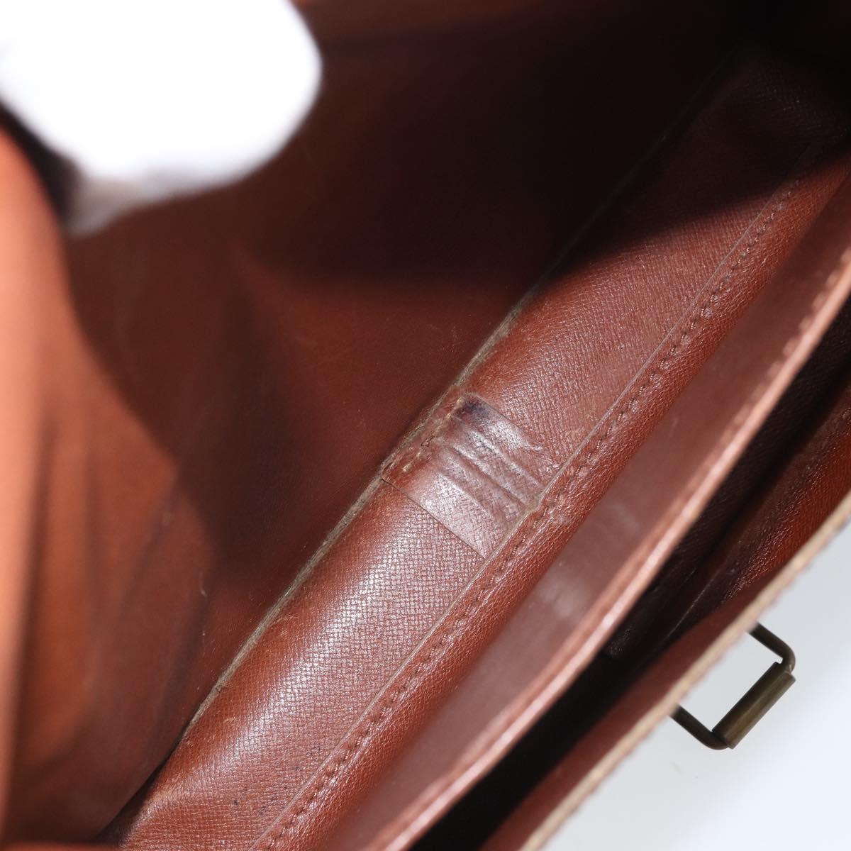 LOUIS VUITTON Monogram Cartouchiere GM Shoulder Bag M51252 LV Auth hk3649