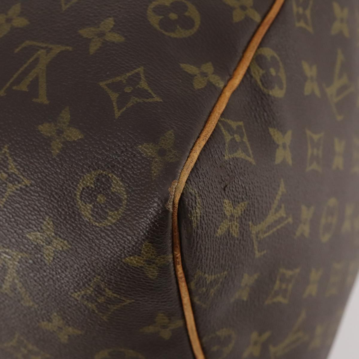 LOUIS VUITTON Monogram Keepall 60 Boston Bag M41422 LV Auth hk3650