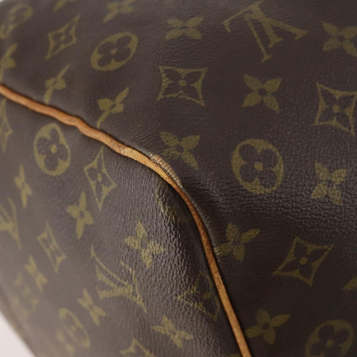 LOUIS VUITTON Monogram Keepall 60 Boston Bag M41422 LV Auth hk3650