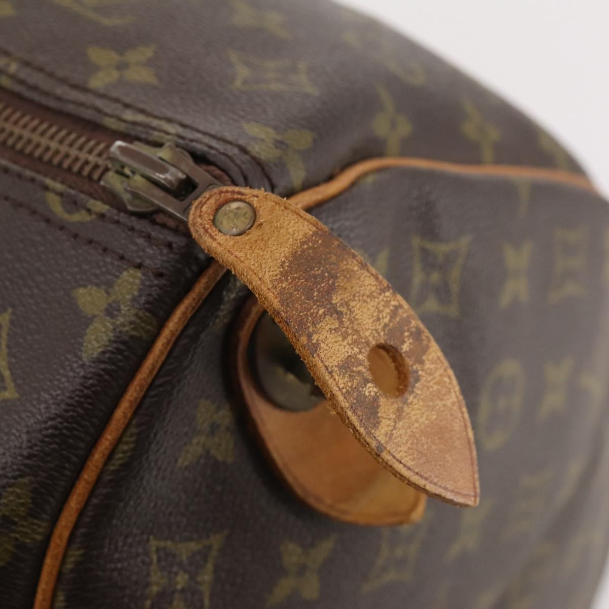 LOUIS VUITTON Monogram Keepall 60 Boston Bag M41422 LV Auth hk3650
