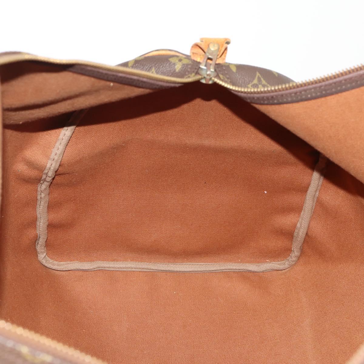 LOUIS VUITTON Monogram Keepall 60 Boston Bag M41422 LV Auth hk3650