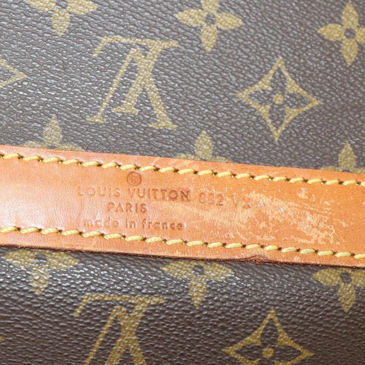 LOUIS VUITTON Monogram Sac Chasseur 55 Boston Bag M41922 LV Auth hk3651