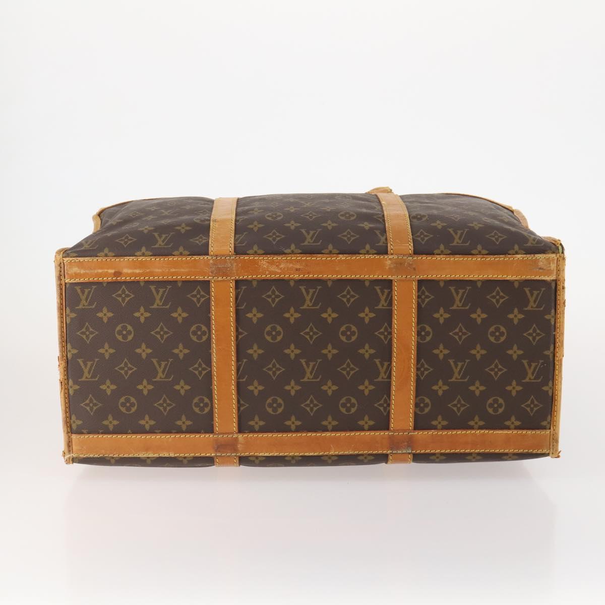 LOUIS VUITTON Monogram Sac Chasseur 55 Boston Bag M41922 LV Auth hk3651