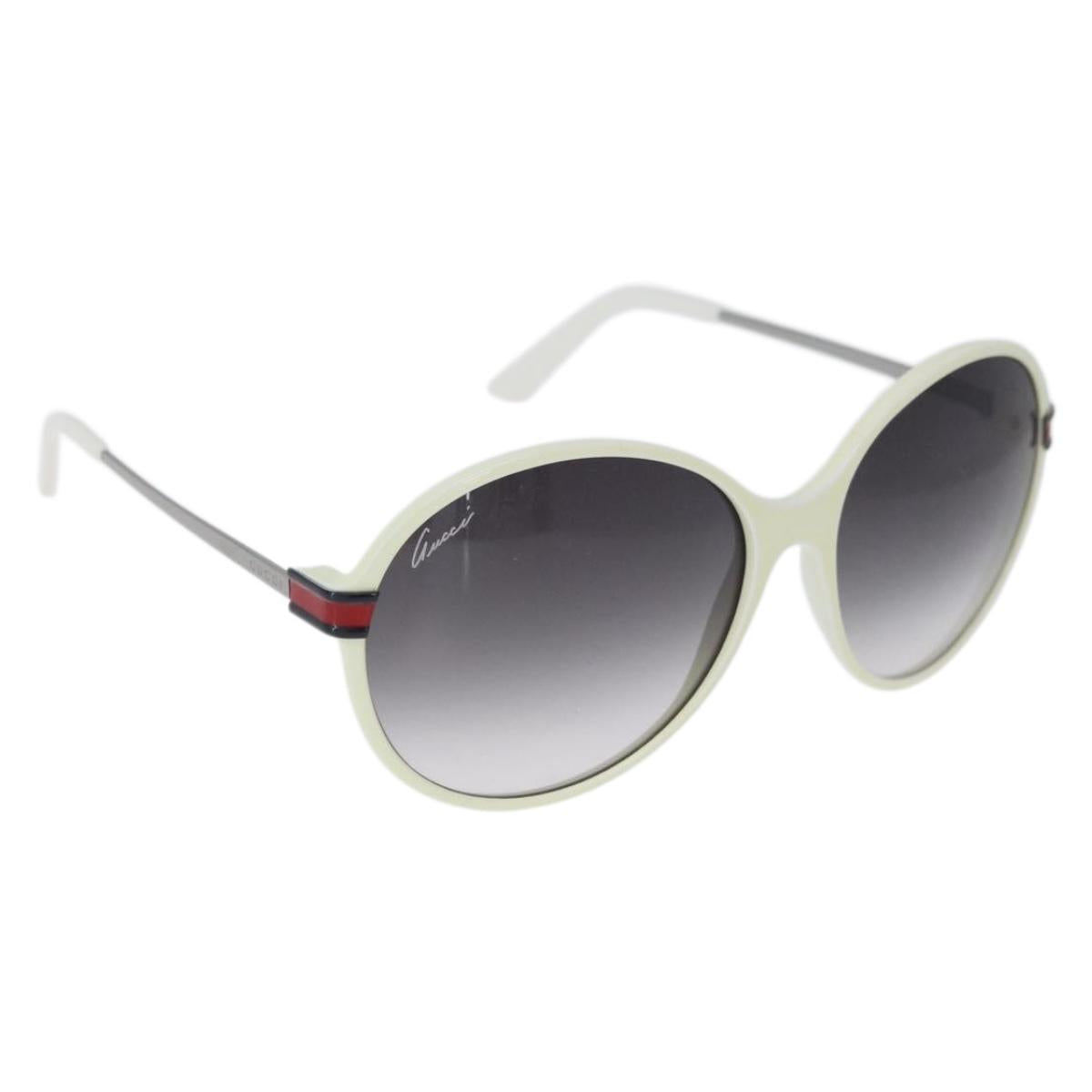 GUCCI Sunglasses plastic Black Auth hk3657