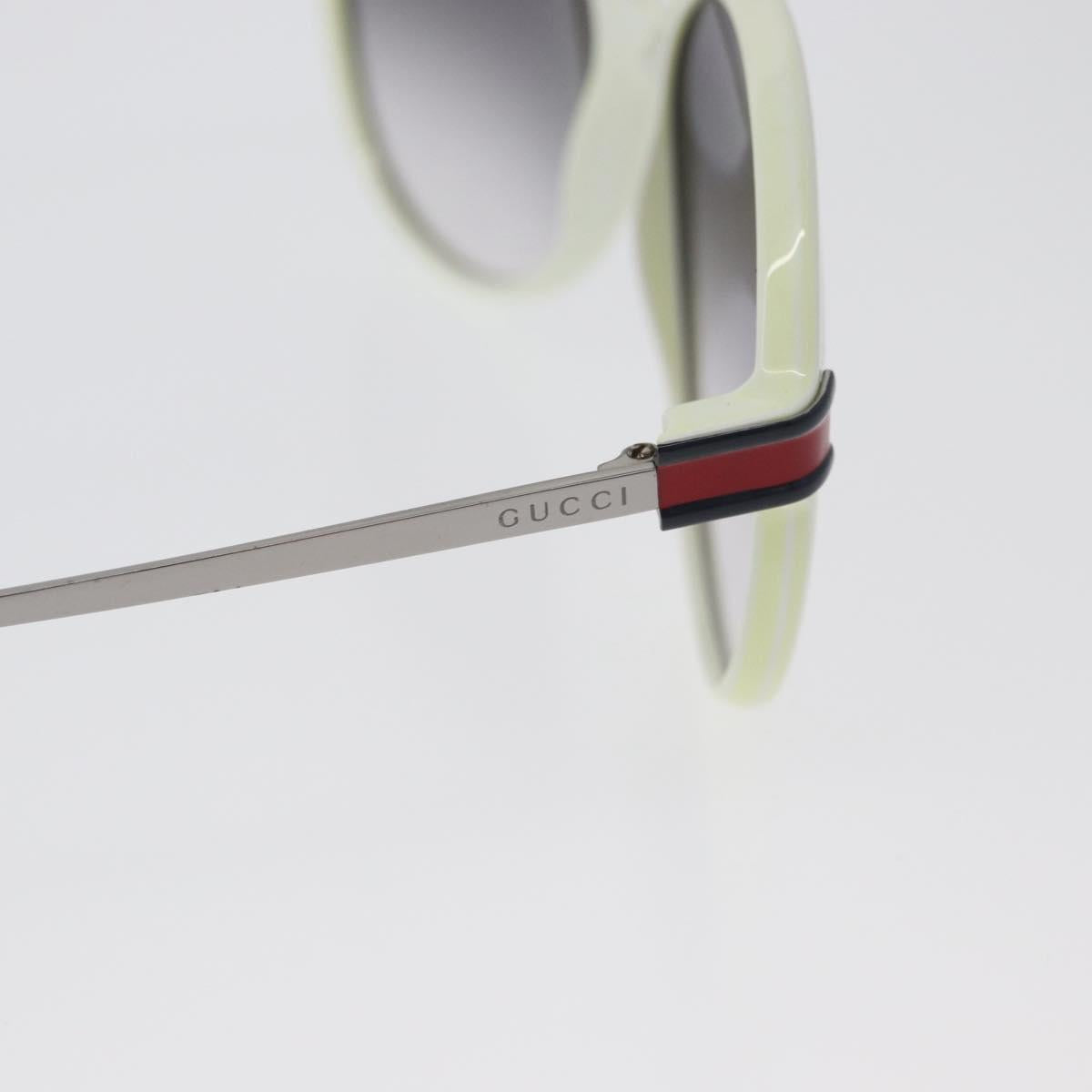 GUCCI Sunglasses plastic Black Auth hk3657