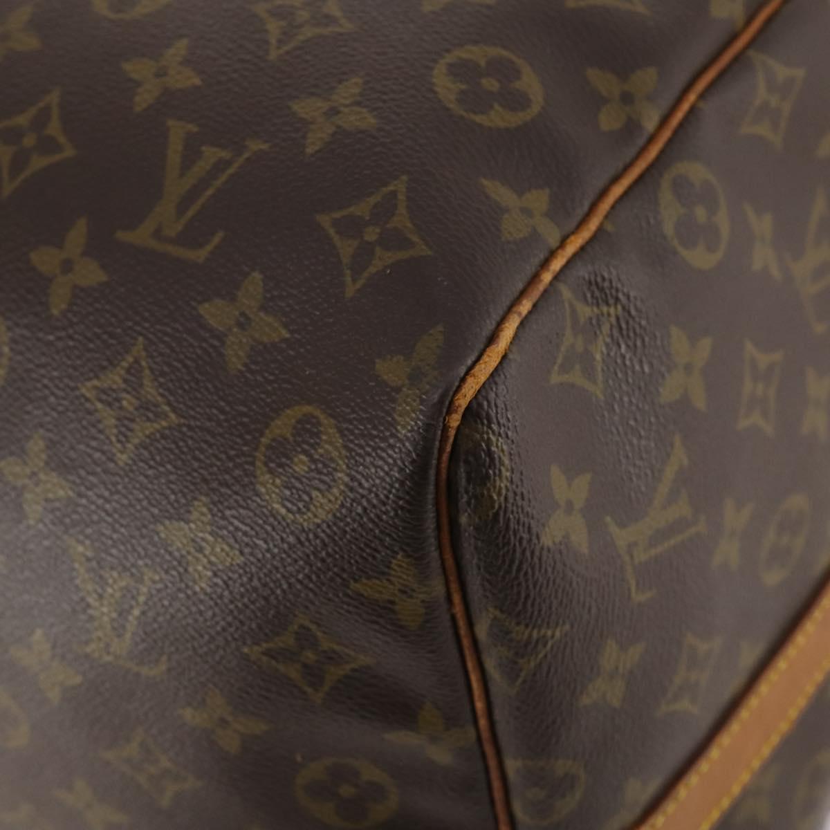 LOUIS VUITTON Monogram Keepall Bandouliere 60 Boston Bag M41412 LV Auth hk3666