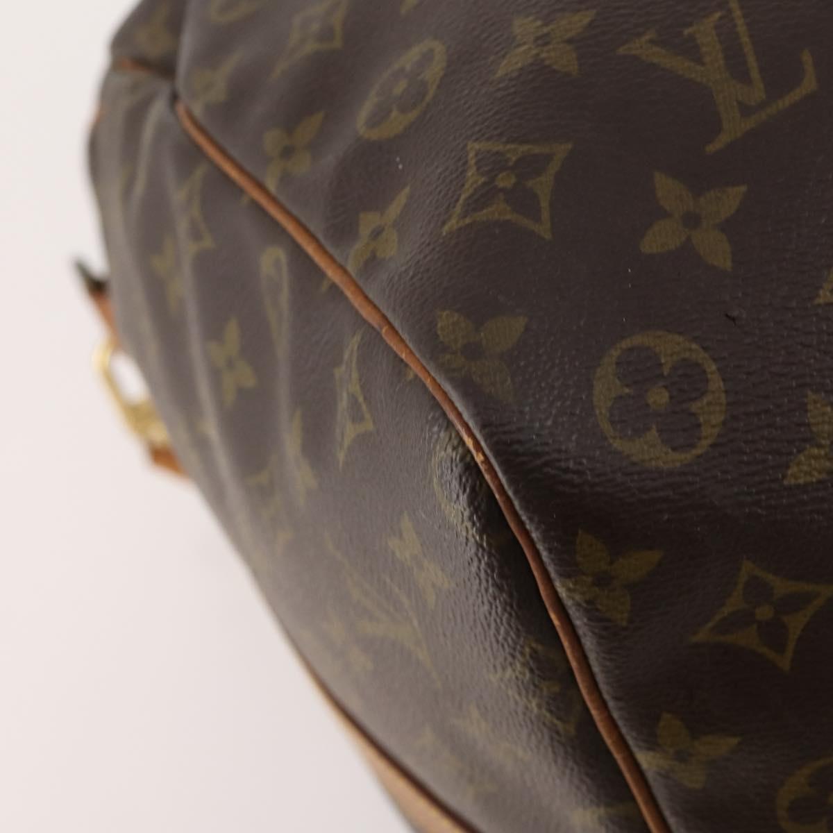 LOUIS VUITTON Monogram Keepall Bandouliere 60 Boston Bag M41412 LV Auth hk3666