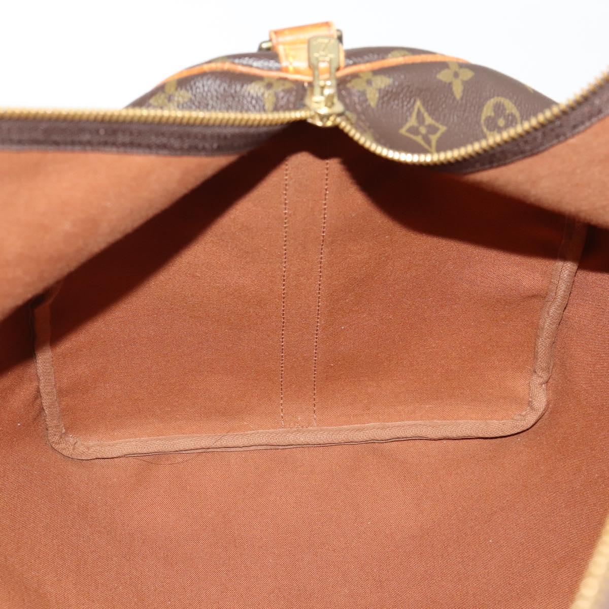 LOUIS VUITTON Monogram Keepall Bandouliere 60 Boston Bag M41412 LV Auth hk3666