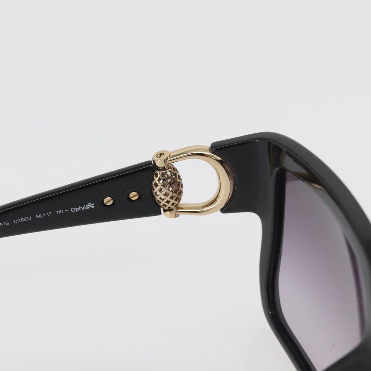 GUCCI Sunglasses plastic Black GG3727 Auth hk3699A