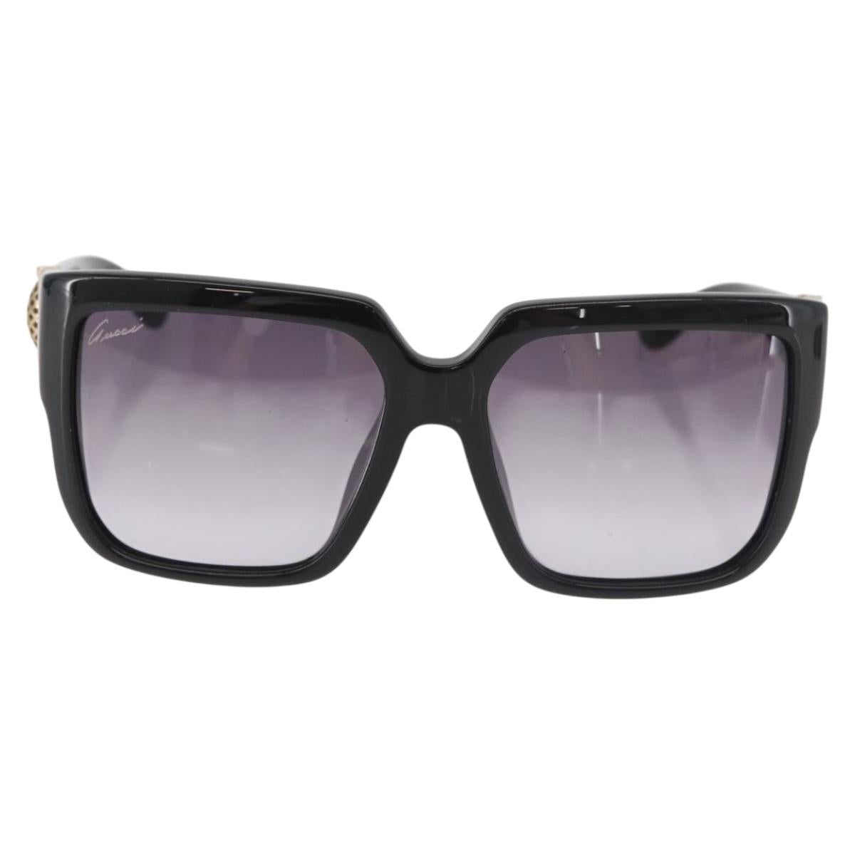 GUCCI Sunglasses plastic Black GG3727 Auth hk3699A