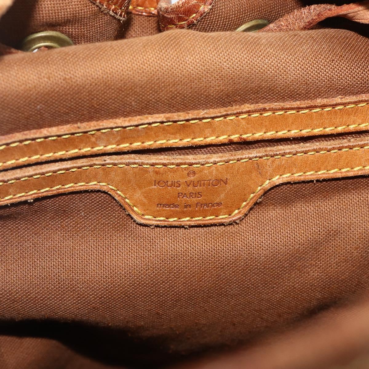 LOUIS VUITTON Monogram Montsouris GM Backpack M51135 LV Auth hk3755