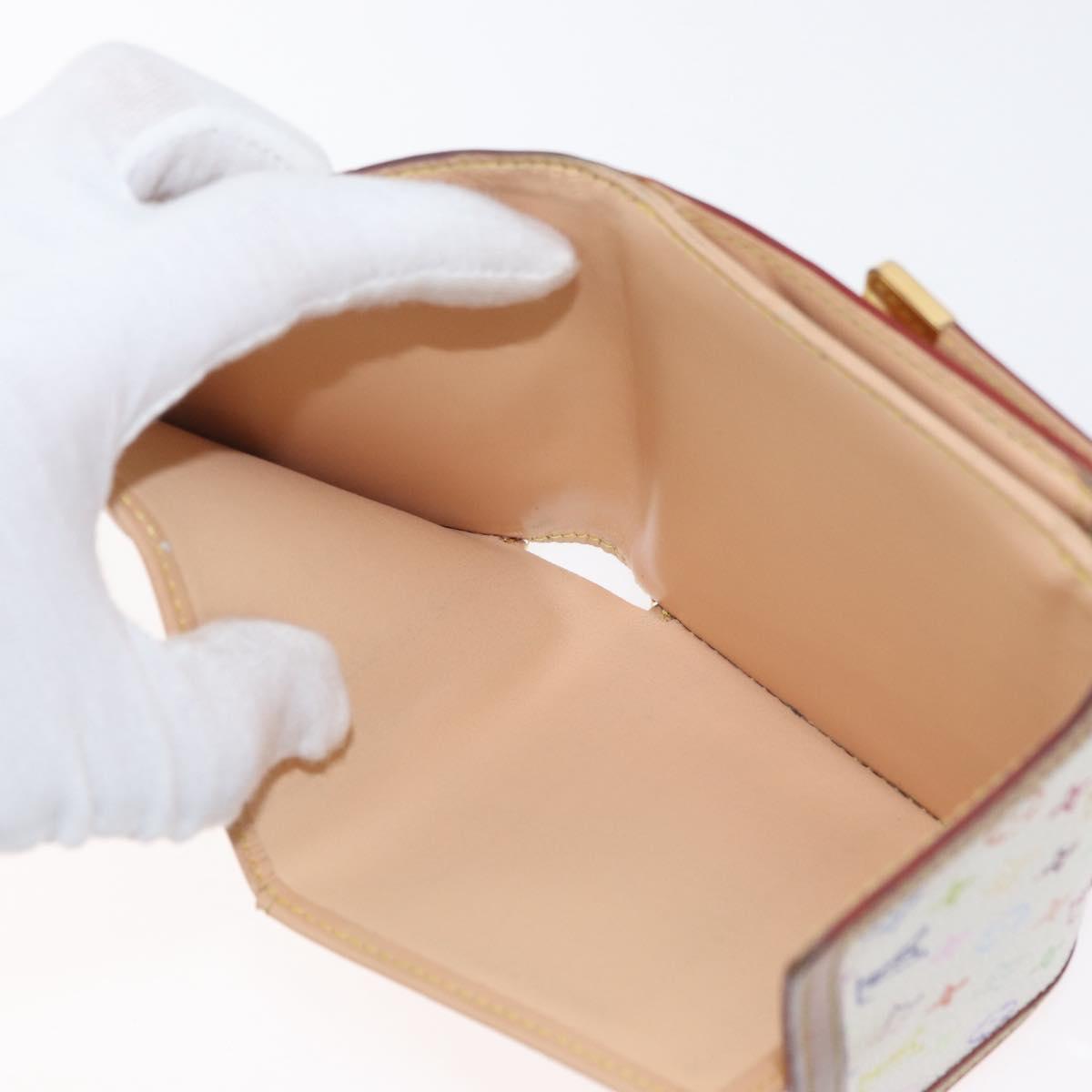LOUIS VUITTON Multicolor Porte Monnaie Billets Cartes Credit M92983 Auth hk3761