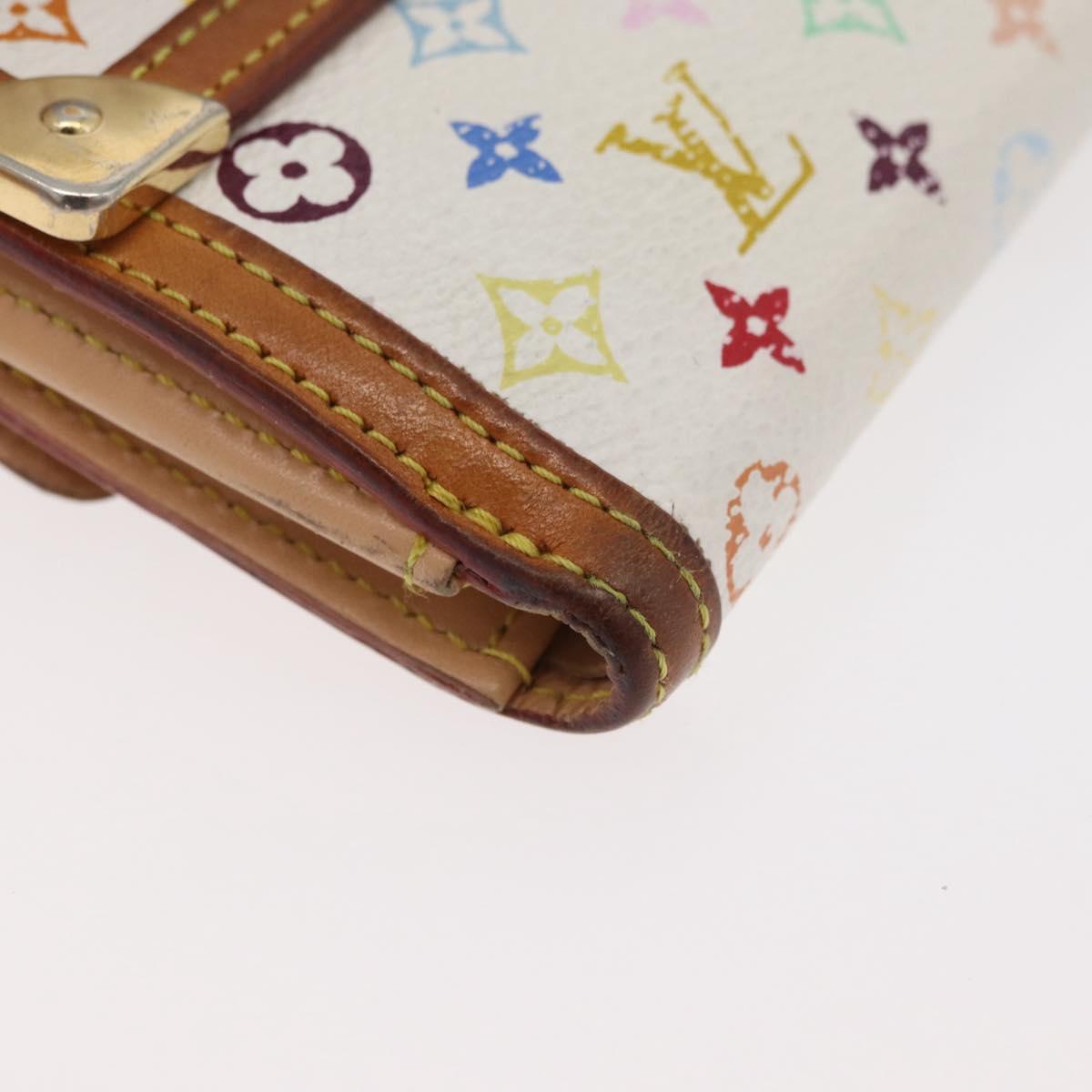 LOUIS VUITTON Multicolor Porte Monnaie Billets Cartes Credit M92983 Auth hk3761