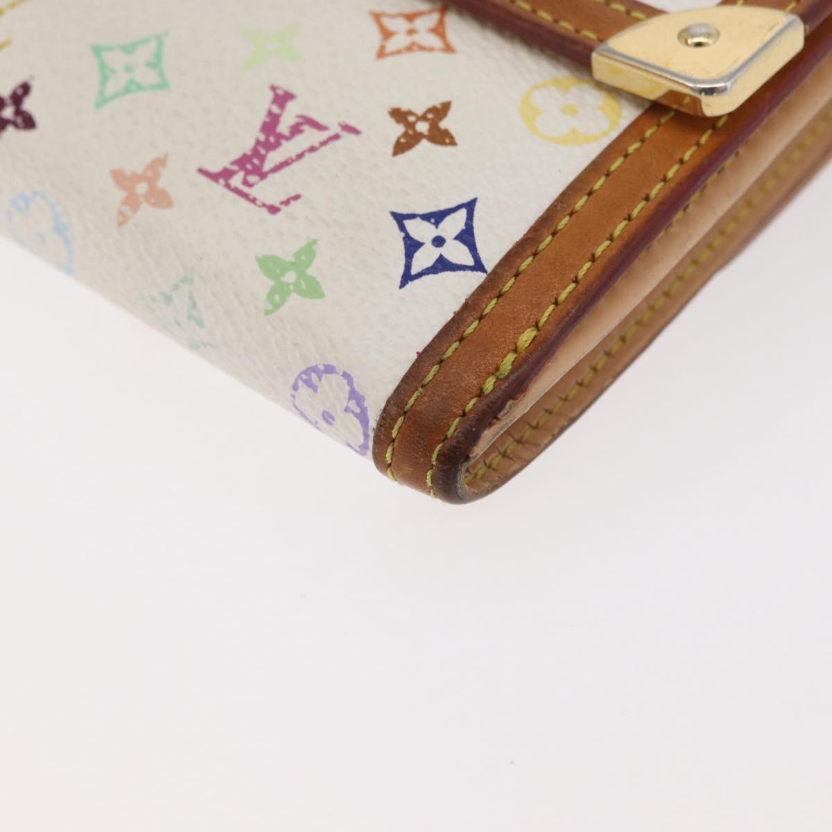LOUIS VUITTON Multicolor Porte Monnaie Billets Cartes Credit M92983 Auth hk3761