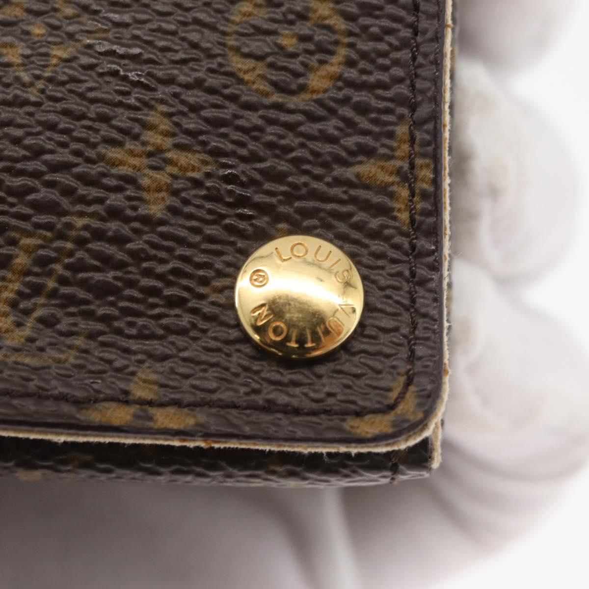 LOUIS VUITTON Monogram Jewelry case Jewelry Box LV Auth hk3762A