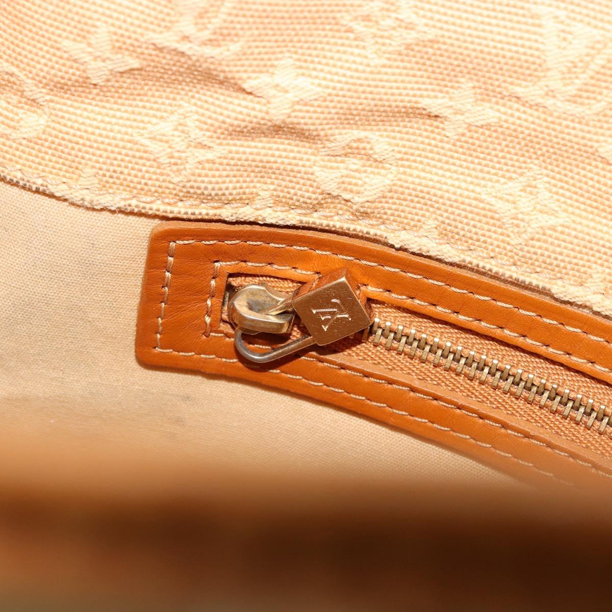 LOUIS VUITTON Monogram Mini Buzas Marie Kate Bag Beige M92323 LV Auth hk3766