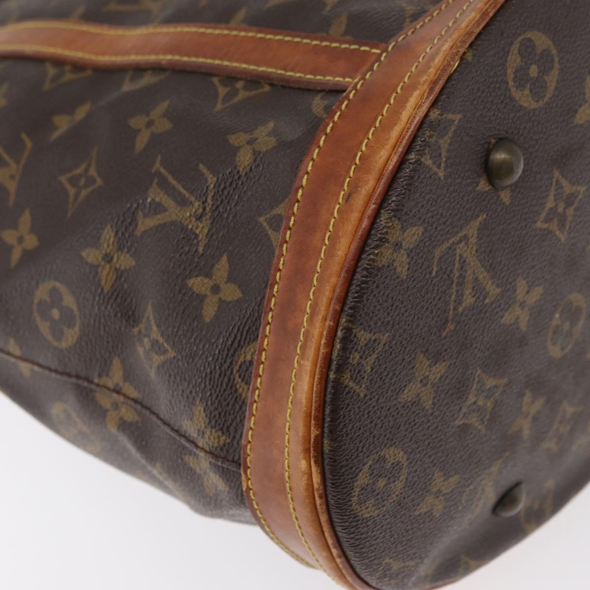 LOUIS VUITTON Monogram Bucket GM Shoulder Bag M42236 LV Auth hk3770