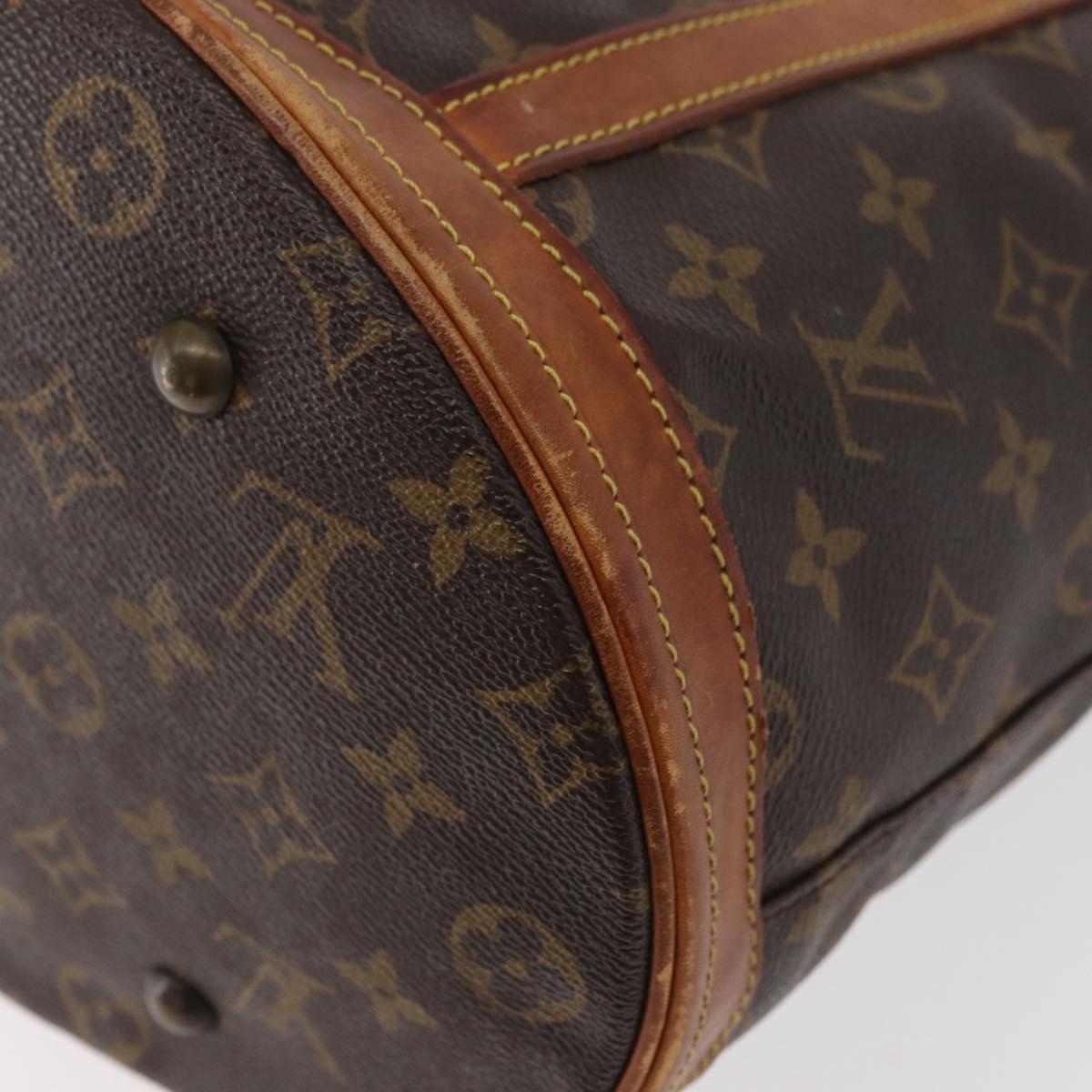 LOUIS VUITTON Monogram Bucket GM Shoulder Bag M42236 LV Auth hk3770
