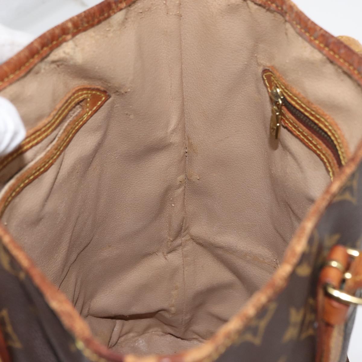 LOUIS VUITTON Monogram Bucket GM Shoulder Bag M42236 LV Auth hk3770