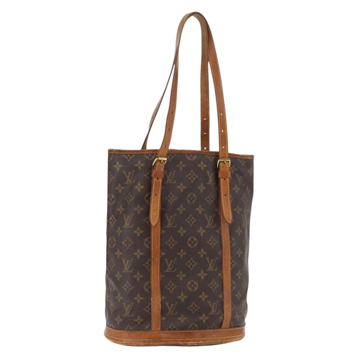 LOUIS VUITTON Monogram Bucket GM Shoulder Bag M42236 LV Auth hk3770