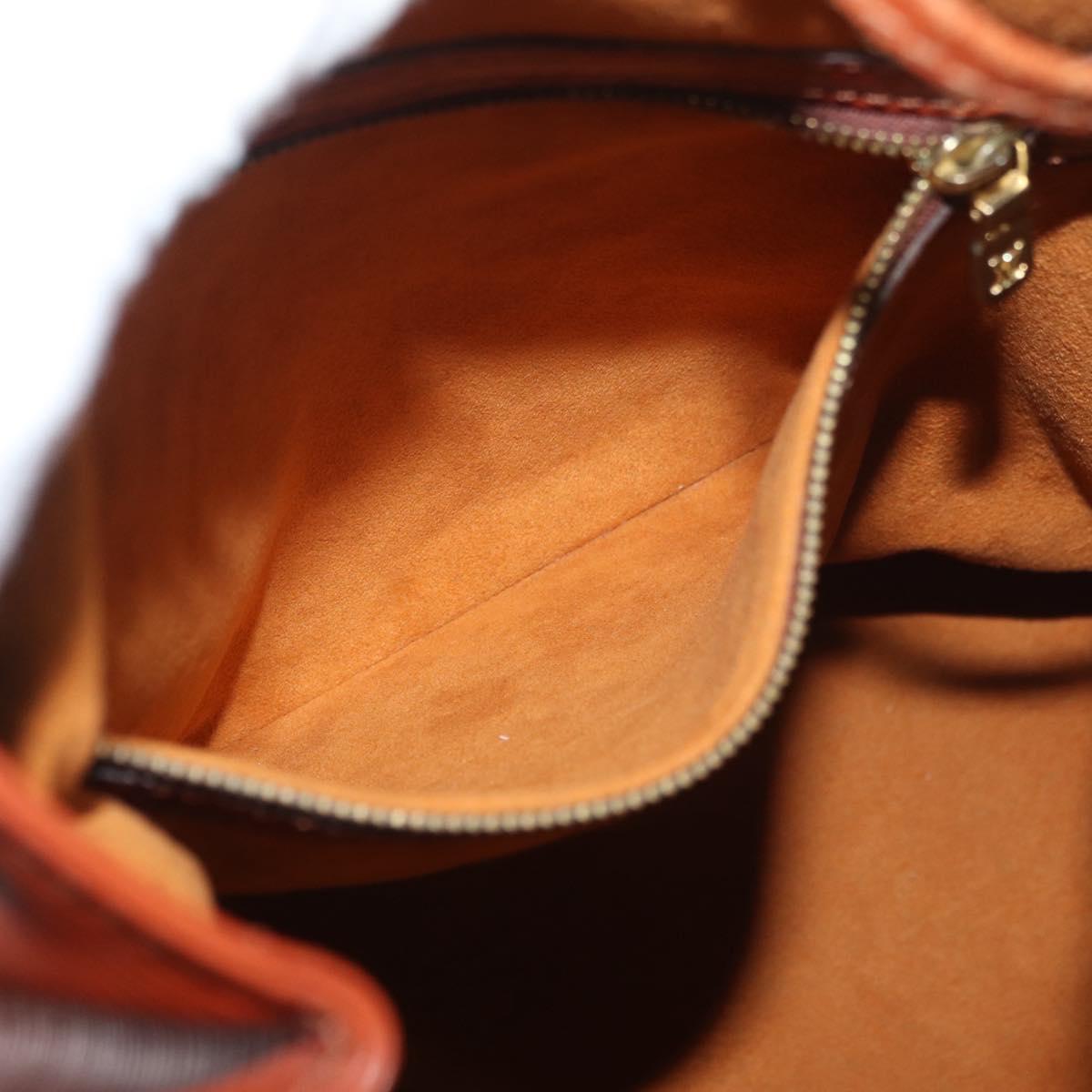 LOUIS VUITTON Epi Noe Shoulder Bag Brown M44028 LV Auth hk3774A