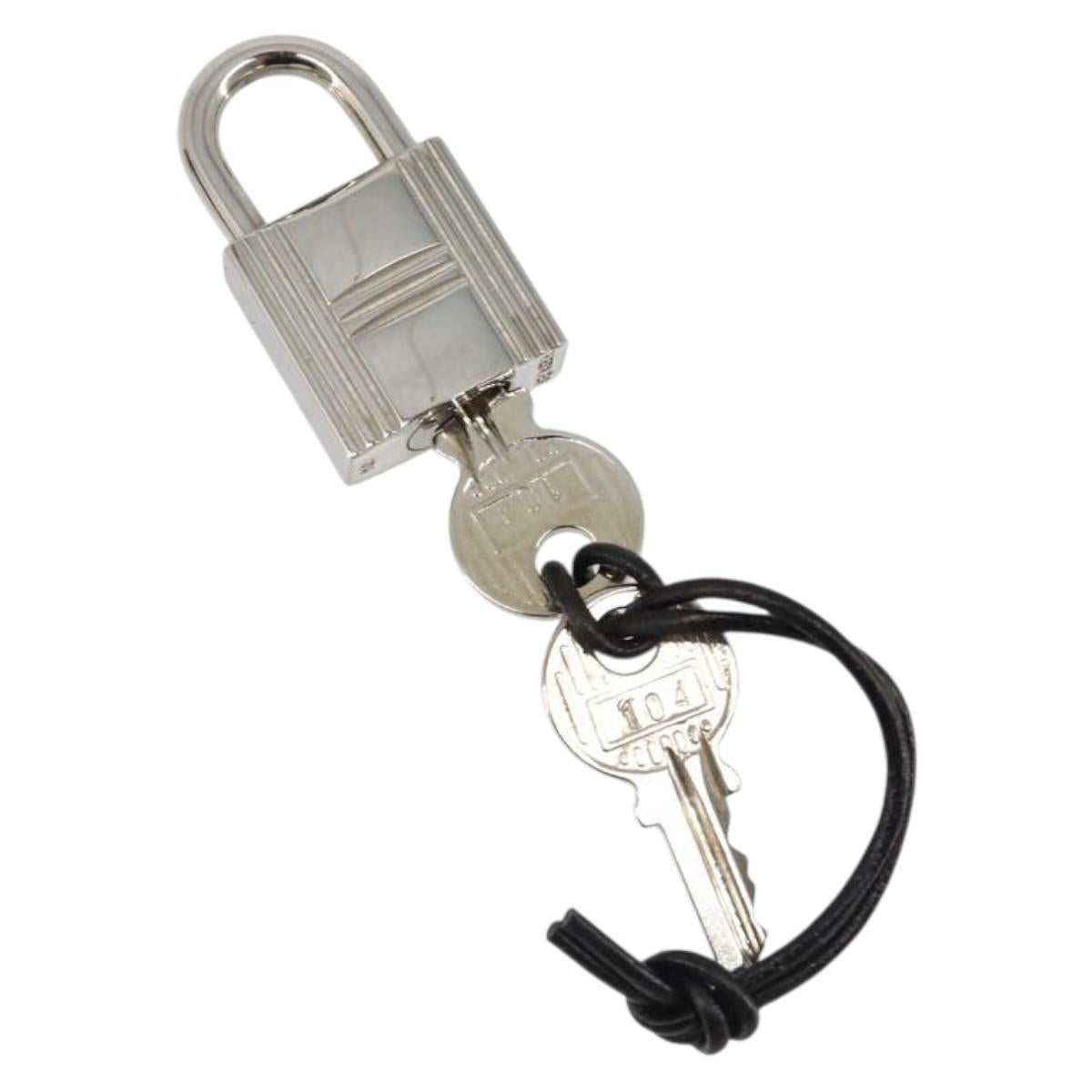 HERMES Cadena Charm Ag925 Silver Auth hk3819