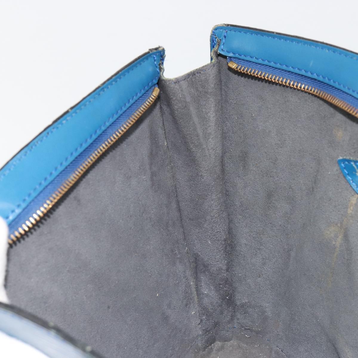 LOUIS VUITTON Epi Saint Jacques Shoulder Bag Blue M52275 LV Auth hk3825