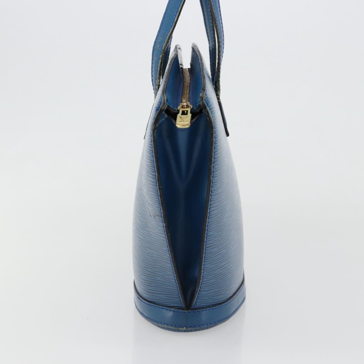 LOUIS VUITTON Epi Saint Jacques Shoulder Bag Blue M52275 LV Auth hk3825