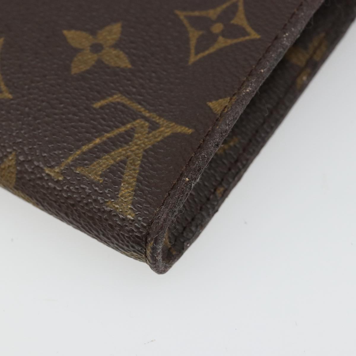 LOUIS VUITTON Monogram Bucket GM Accessory Pouch LV Auth hk3842