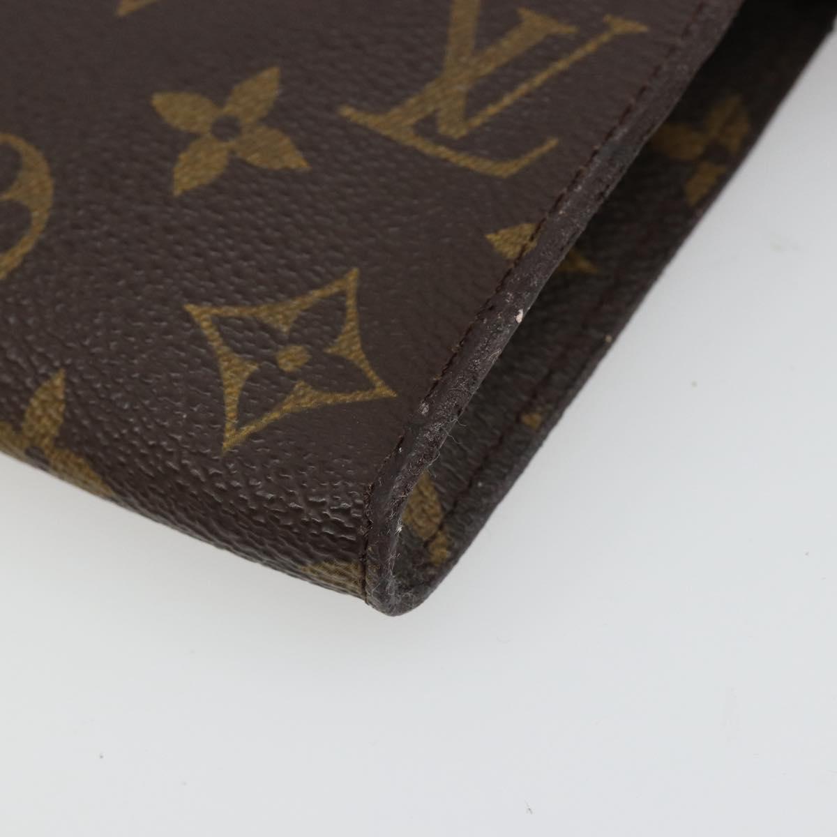 LOUIS VUITTON Monogram Bucket GM Accessory Pouch LV Auth hk3842