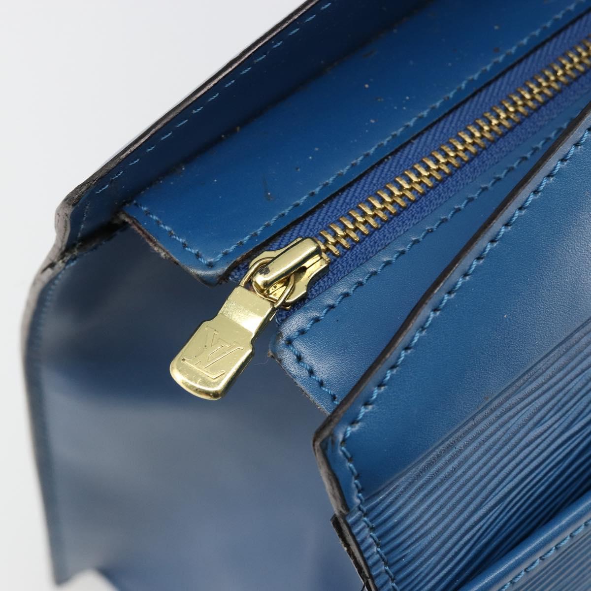 LOUIS VUITTON Epi Riviera Hand Bag Blue M48185 LV Auth hk3848