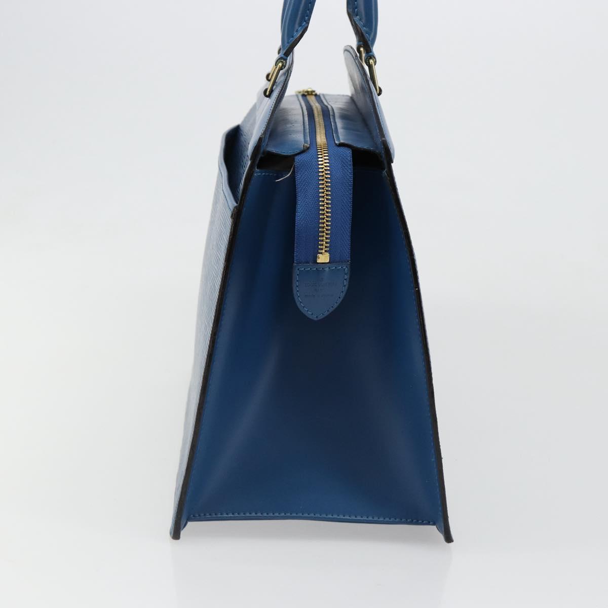 LOUIS VUITTON Epi Riviera Hand Bag Blue M48185 LV Auth hk3848