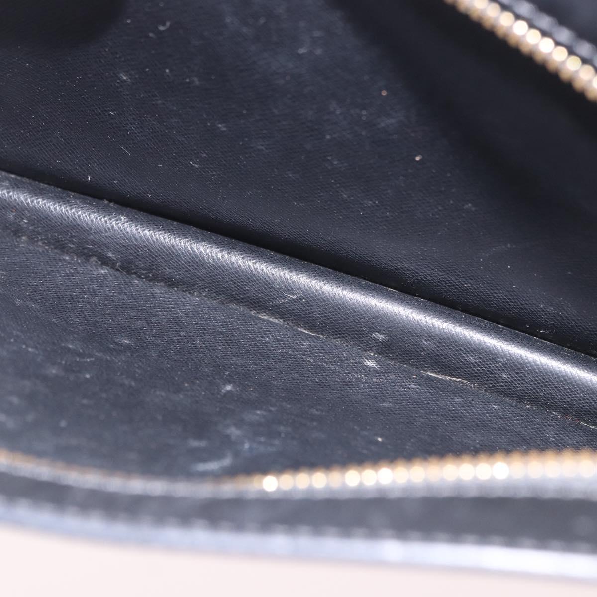 LOUIS VUITTON Epi Angian Shoulder Bag 2way Black M52112 LV Auth hk3850