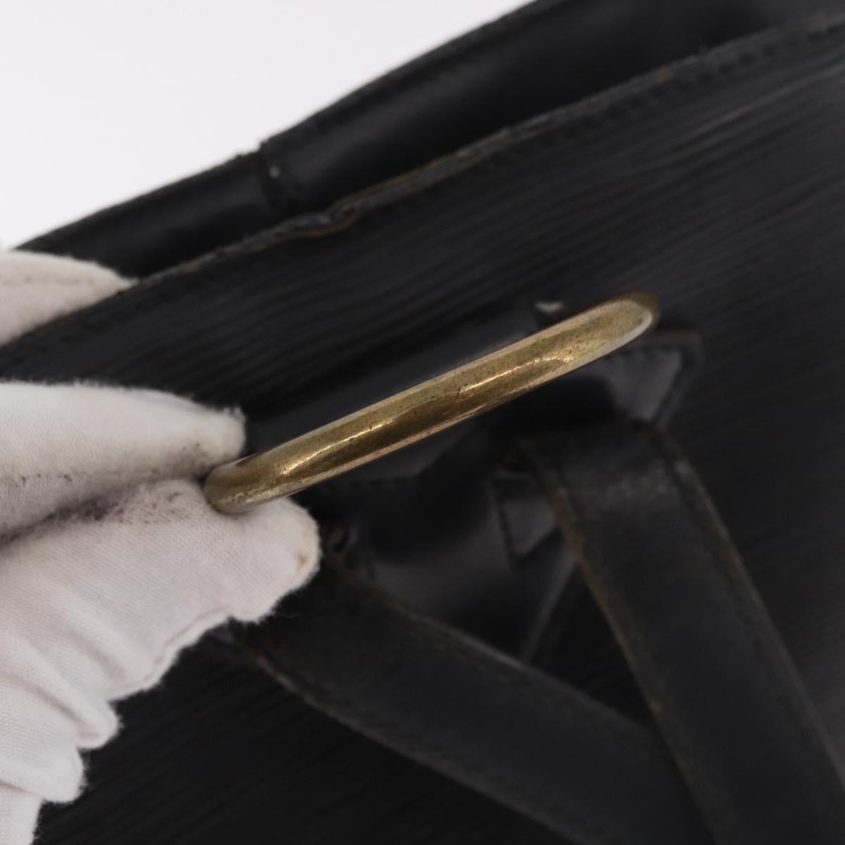 LOUIS VUITTON Epi Coblanc Shoulder Bag Black M52292 LV Auth hk3851