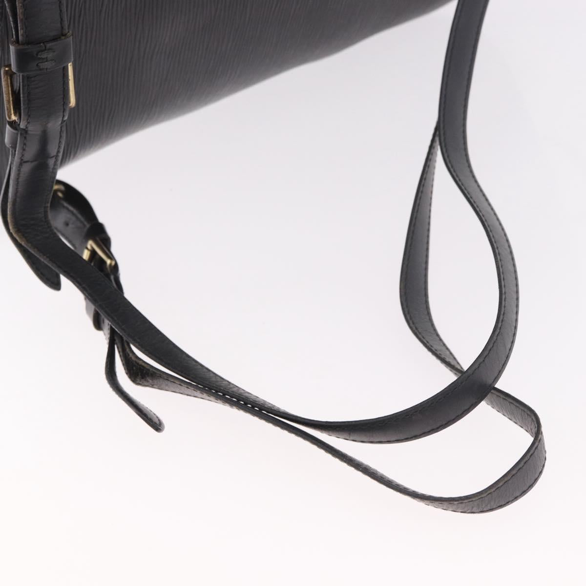 LOUIS VUITTON Epi Coblanc Shoulder Bag Black M52292 LV Auth hk3851
