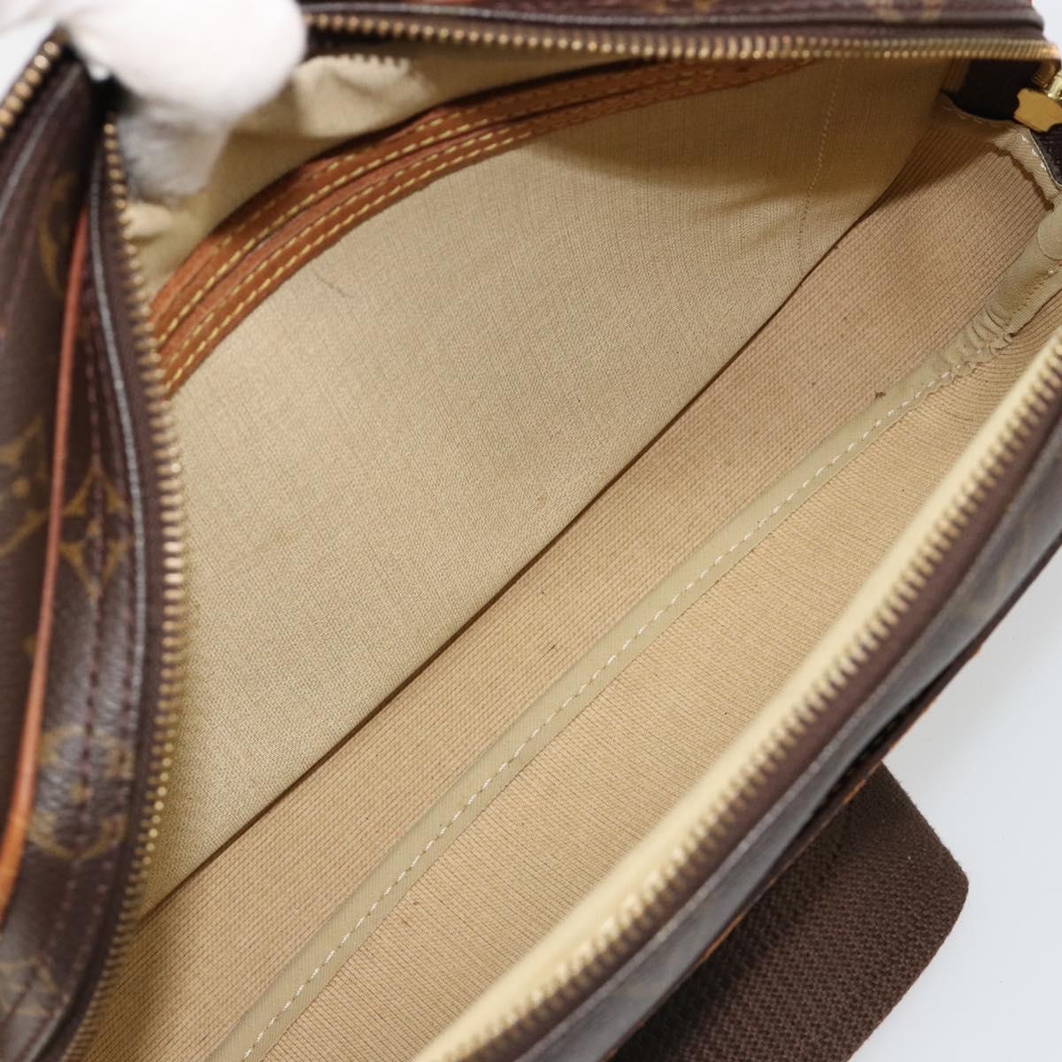 LOUIS VUITTON Monogram Reporter PM Shoulder Bag M45254 LV Auth hk3853