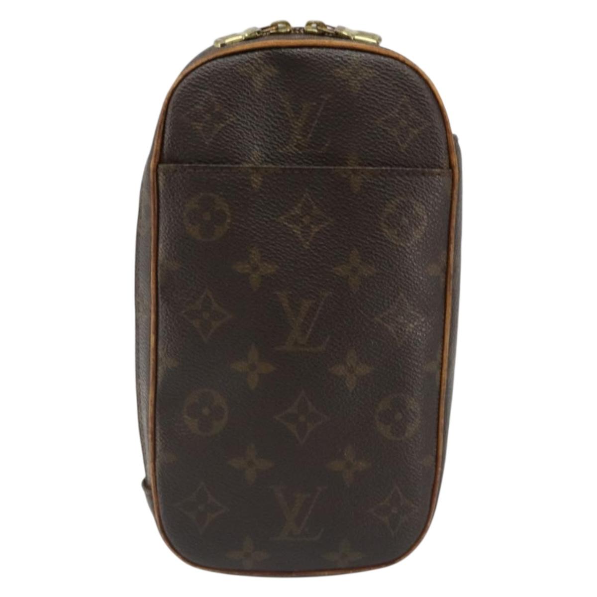 LOUIS VUITTON Monogram Pochette Gange Shoulder Bag M51870 LV Auth hk3855
