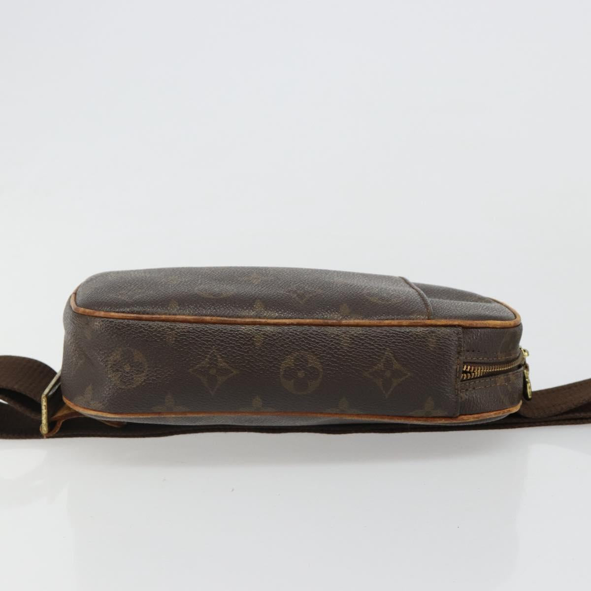 LOUIS VUITTON Monogram Pochette Gange Shoulder Bag M51870 LV Auth hk3855