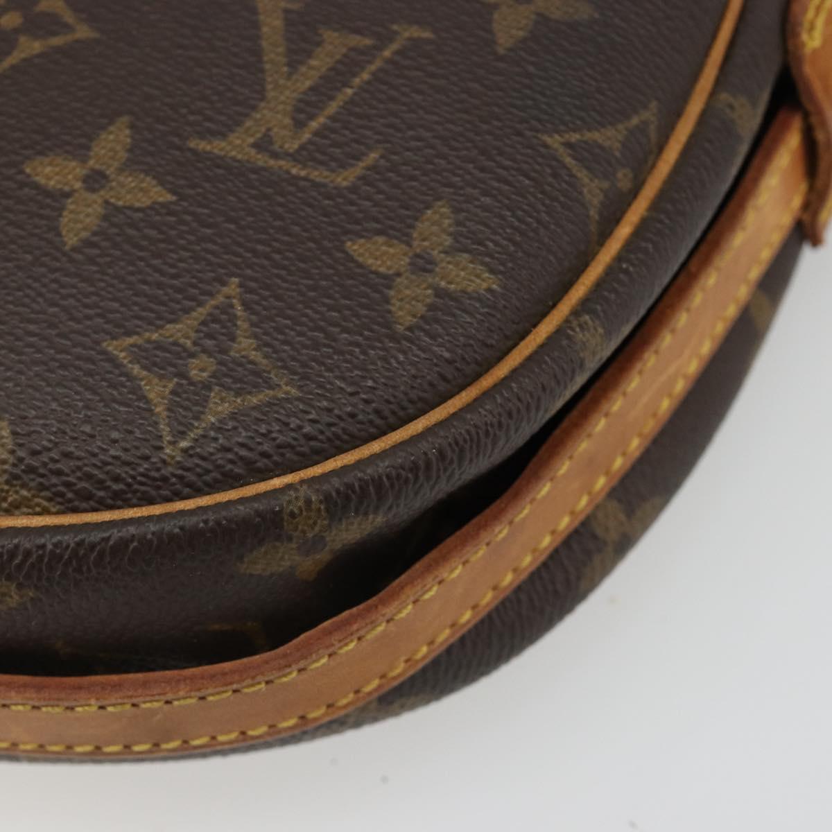 LOUIS VUITTON Monogram Jeune Fille MM Shoulder Bag M51226 LV Auth hk3856