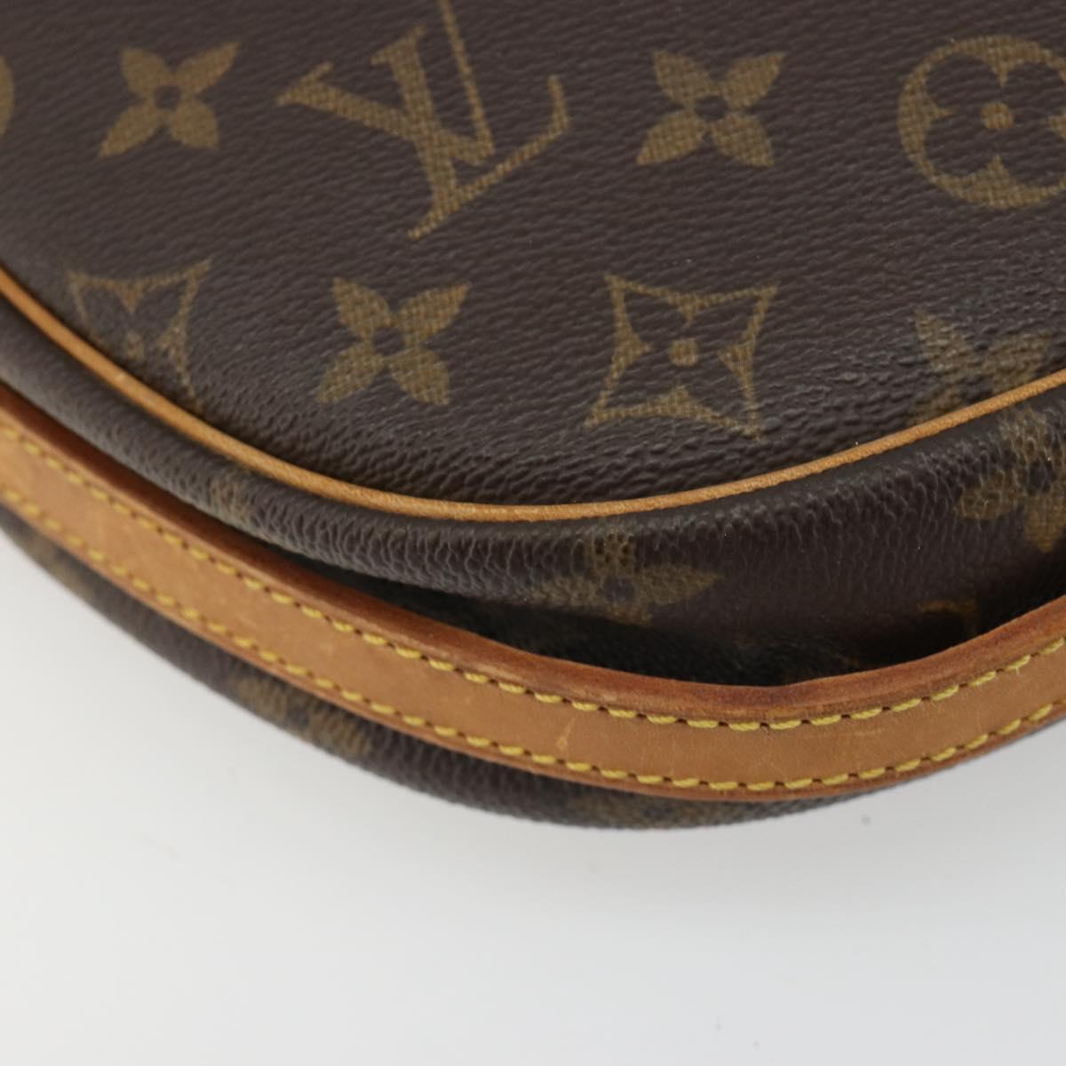LOUIS VUITTON Monogram Jeune Fille MM Shoulder Bag M51226 LV Auth hk3856