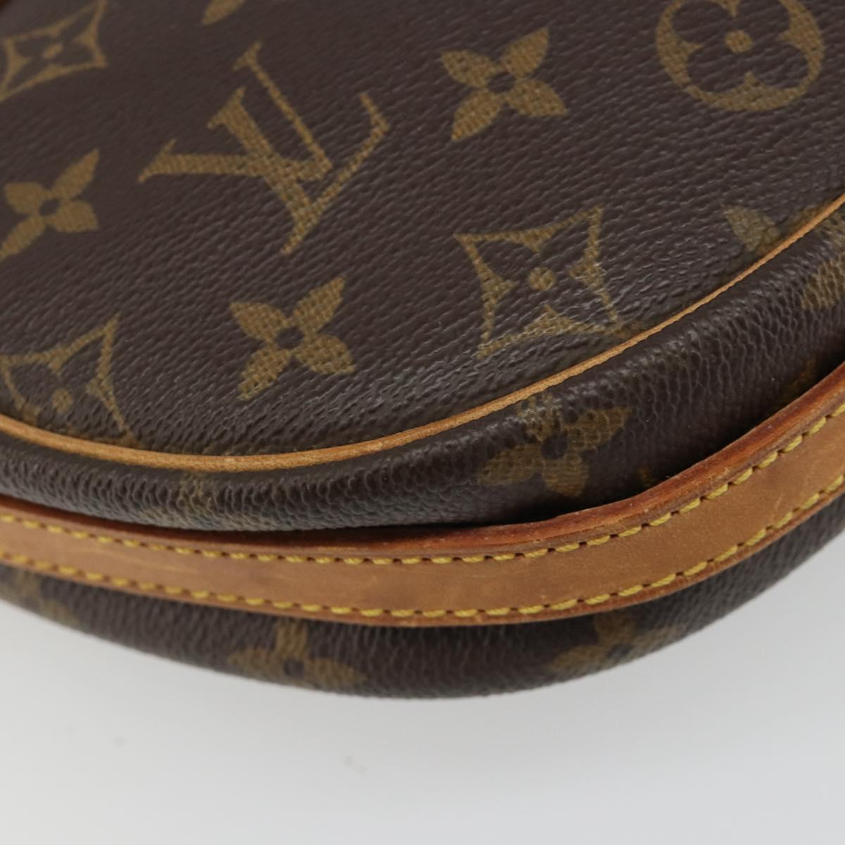 LOUIS VUITTON Monogram Jeune Fille MM Shoulder Bag M51226 LV Auth hk3856