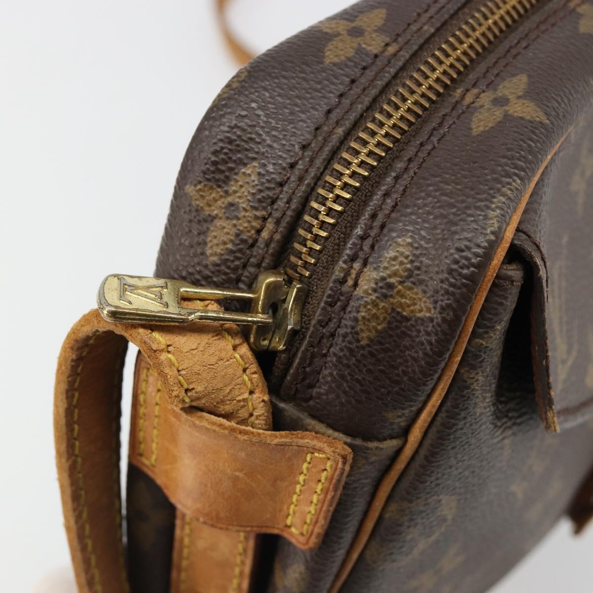 LOUIS VUITTON Monogram Jeune Fille MM Shoulder Bag M51226 LV Auth hk3856