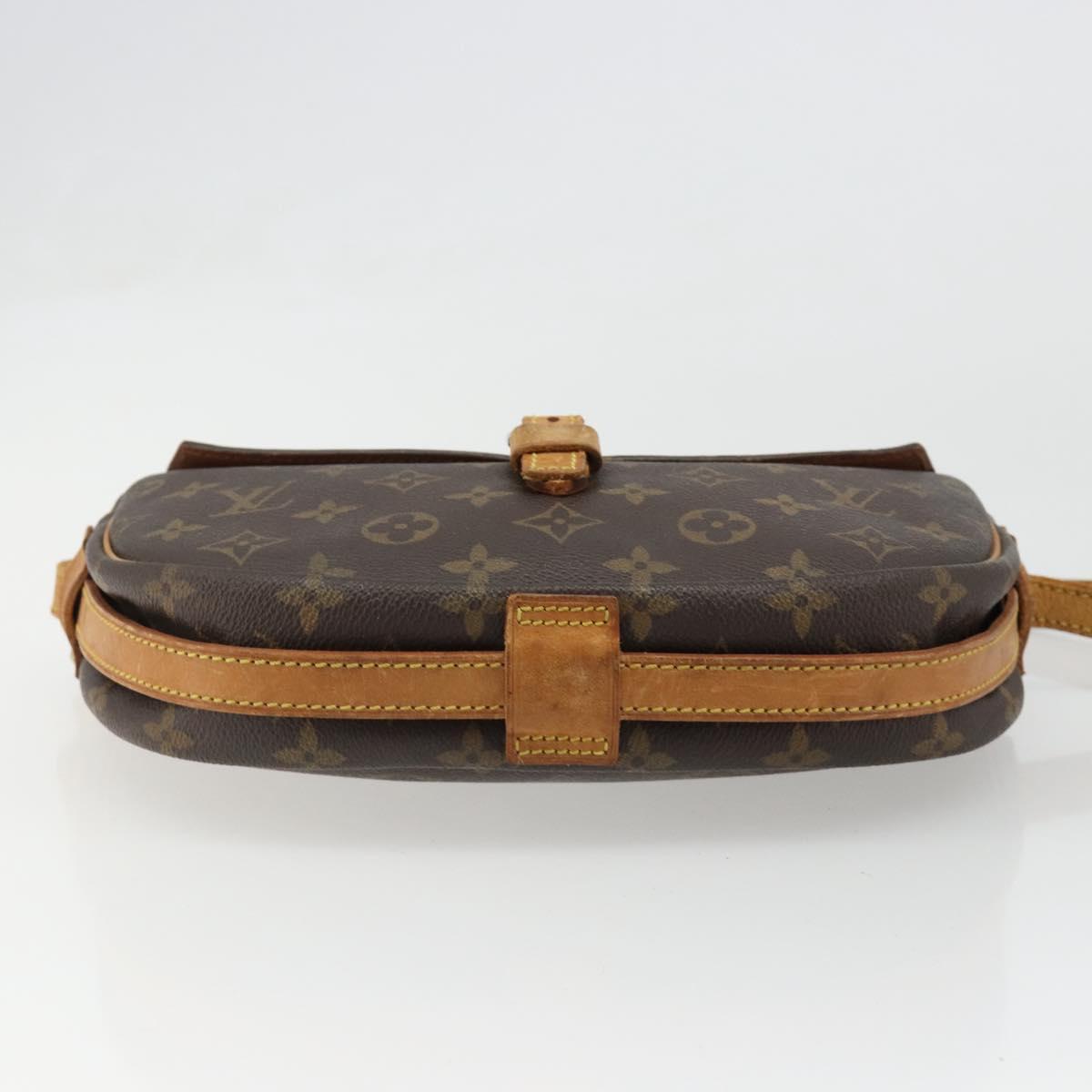 LOUIS VUITTON Monogram Jeune Fille MM Shoulder Bag M51226 LV Auth hk3856
