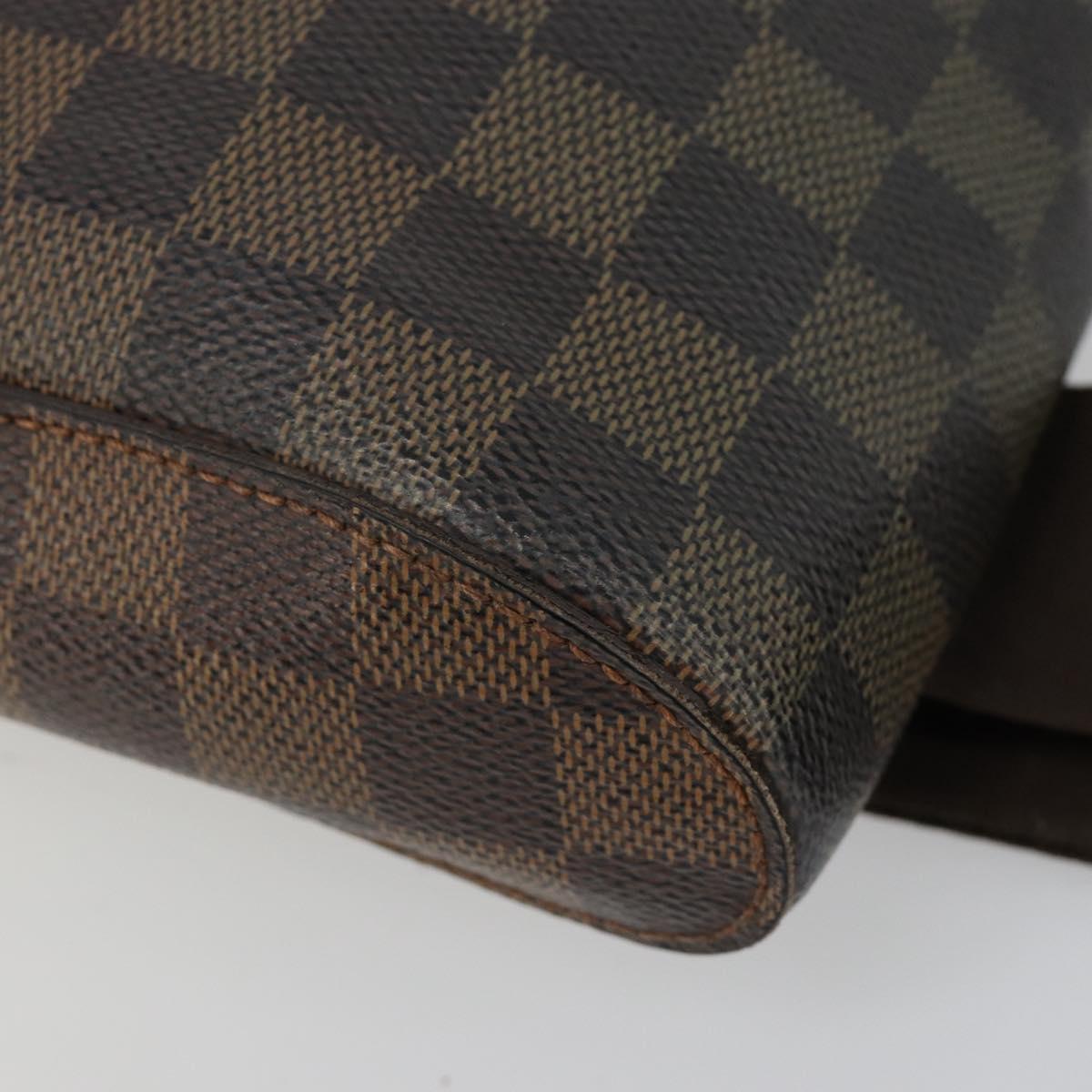 LOUIS VUITTON Damier Ebene Geronimos Shoulder Bag N51994 LV Auth hk3860