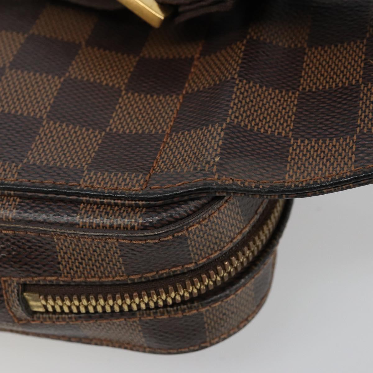 LOUIS VUITTON Damier Ebene Geronimos Shoulder Bag N51994 LV Auth hk3860