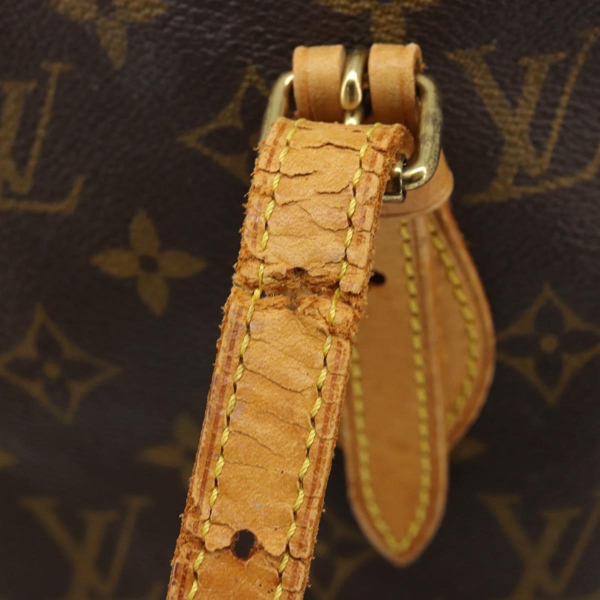 LOUIS VUITTON Monogram Bucket PM Shoulder Bag M42238 LV Auth hk3861